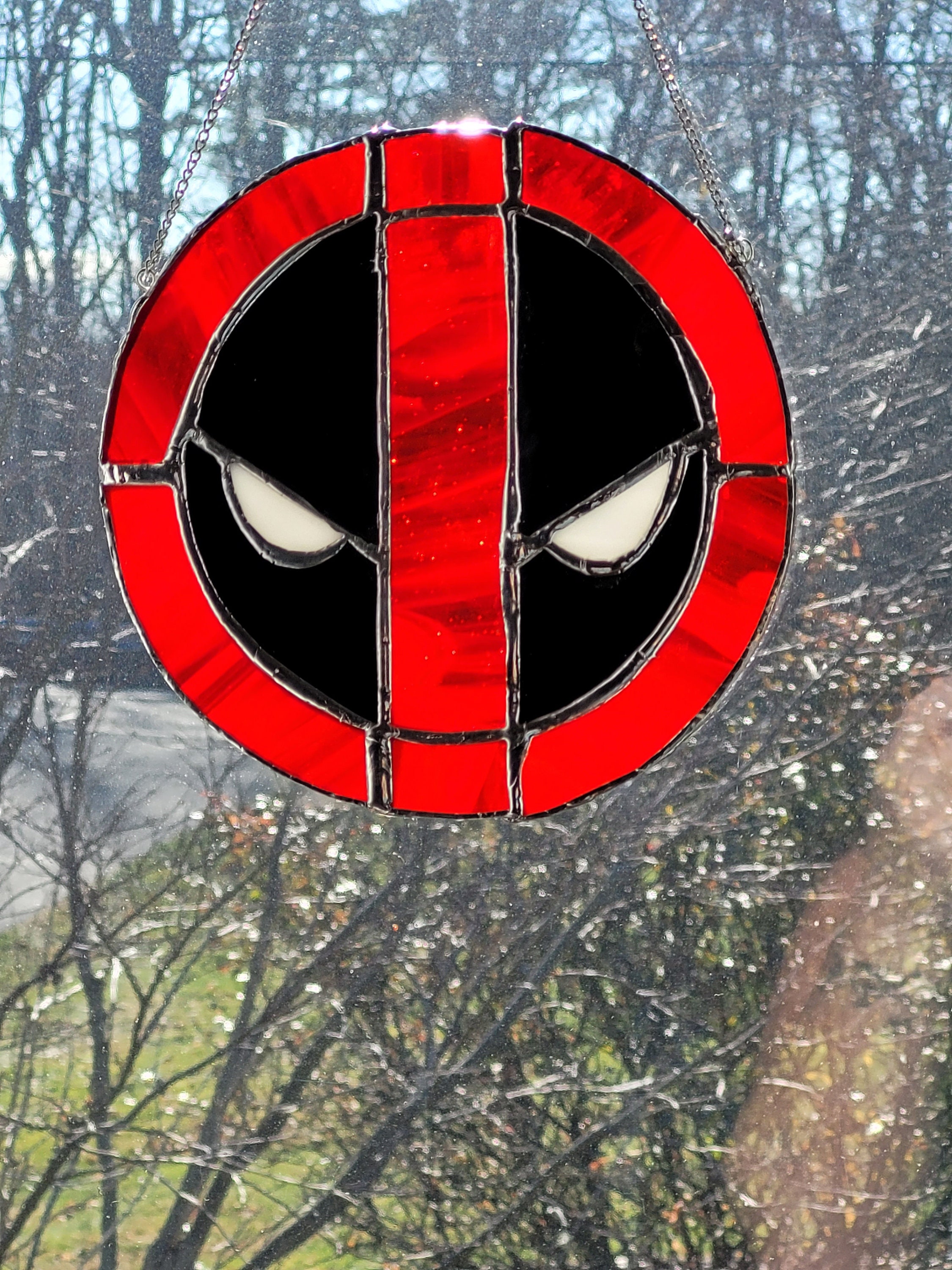 Comic Inspired Suncatcher Etsy