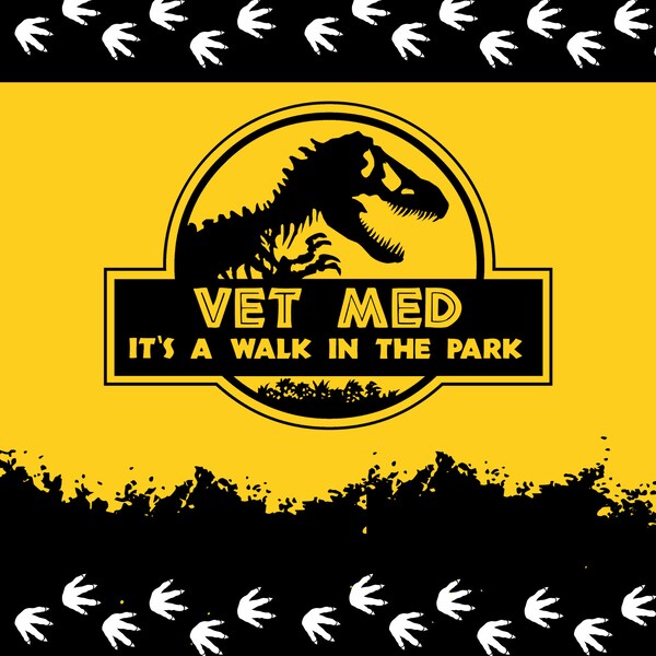 Vet Med Walk in the Park Tumbler PNG