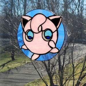 Stained Glass Catch them all sun catcher