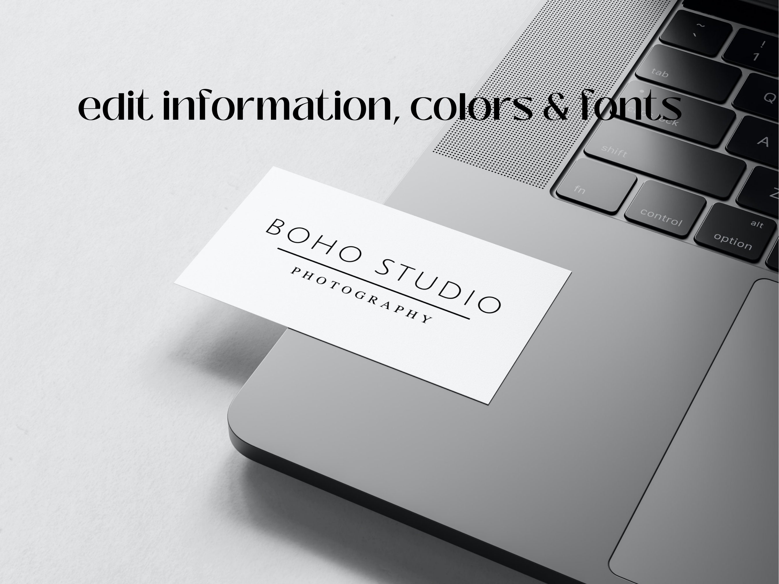 Editable Logo Template Canva Small Business Logo Template - Etsy