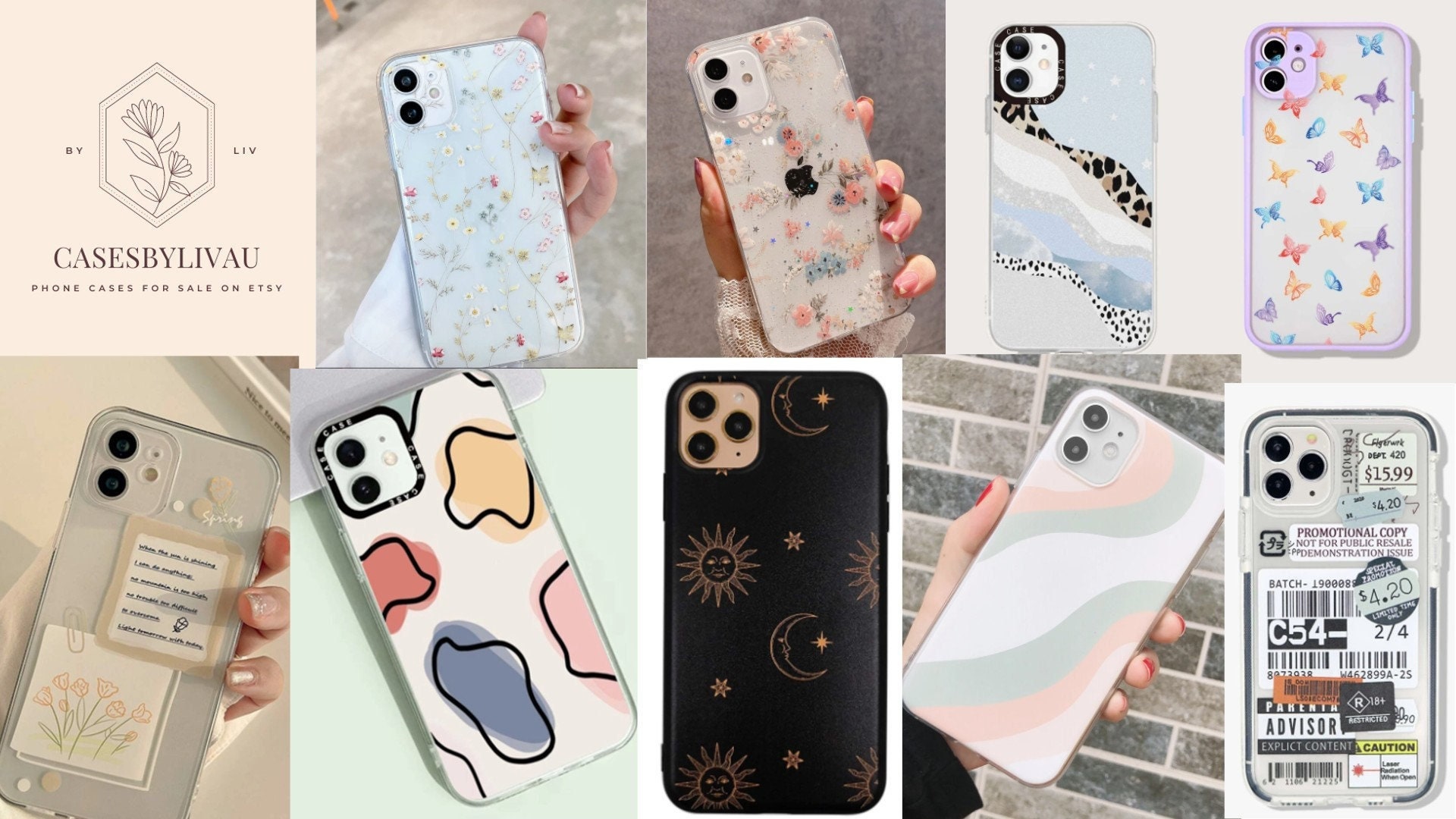 Aesthetic Cases For Iphone 7 Plus 8 Plus Se X Xs Xs Etsy Ireland
