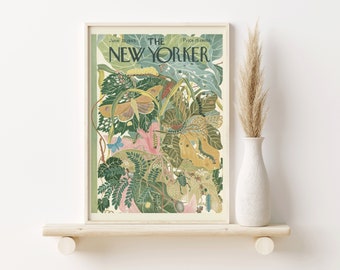 New York 005 Magazine Vintage Print, Wall Decor, Vintage Magazine Art