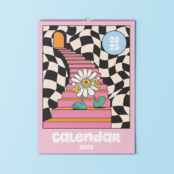 2025 Girly Calendar Etsy