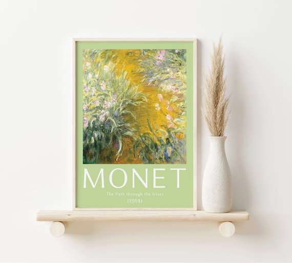 Monet Exhibition Art Claude Monet Art Print Kitchen Print Monet Wall Art Farmhouse Decor Pastel Room Decor Art Nouveau Prints Monet Exhibition Art Claude Monet Art Print Kitchen Print Monet Wall Art Farmhouse Decor Pastel Room Decor Art Nouveau Prints