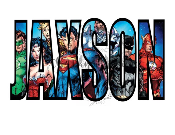 Marvel/DC name png