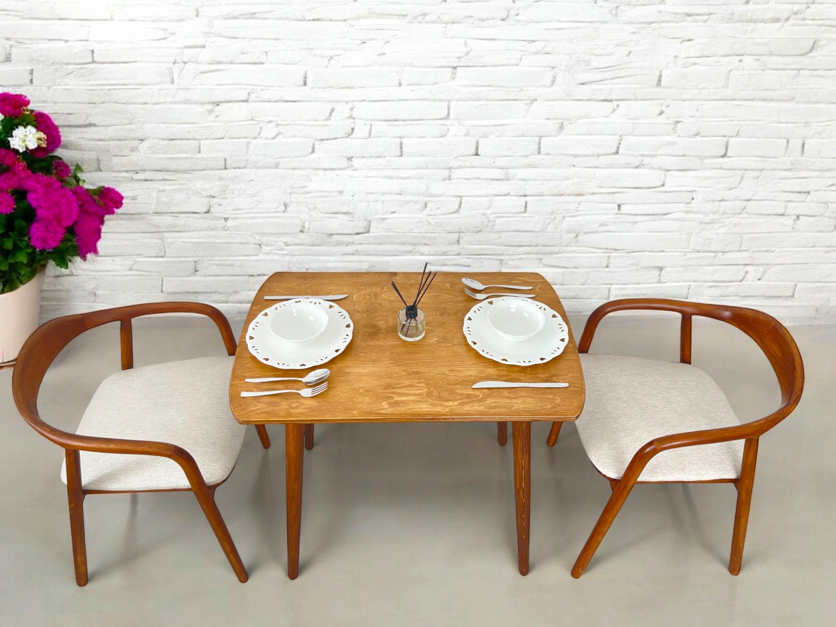Oval Narrow Dining Room Table, Mid Century Modern Writing Desk ...