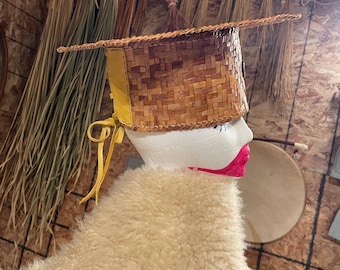 Cedar Woven Graduation Cap