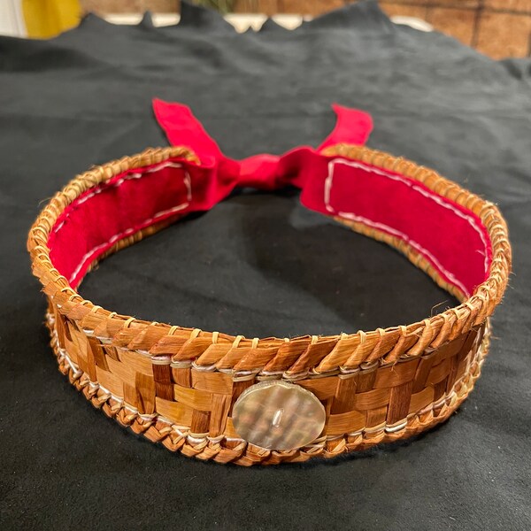 Traditional Cedar Woven Headband