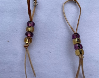 Cedar root & beads