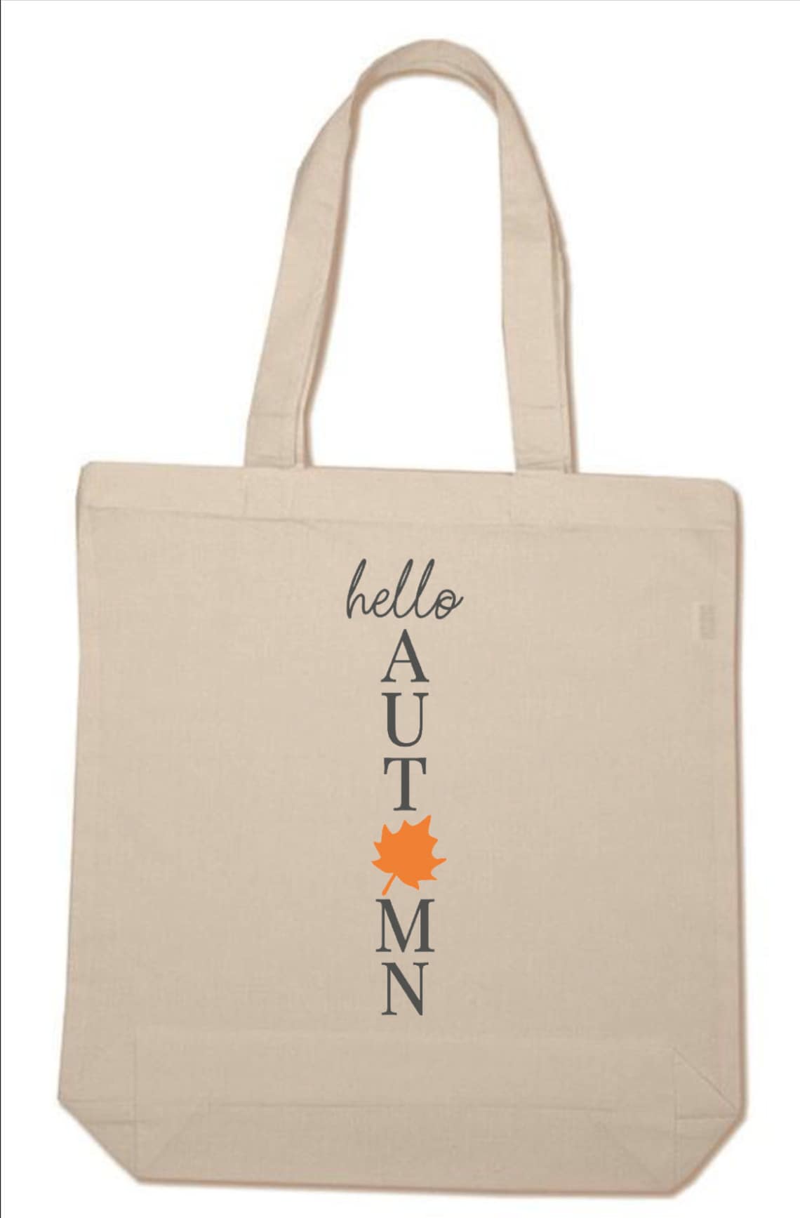 Happy Autumn Fall shoulder Bag Fall Tote Fall Tote Bag Etsy
