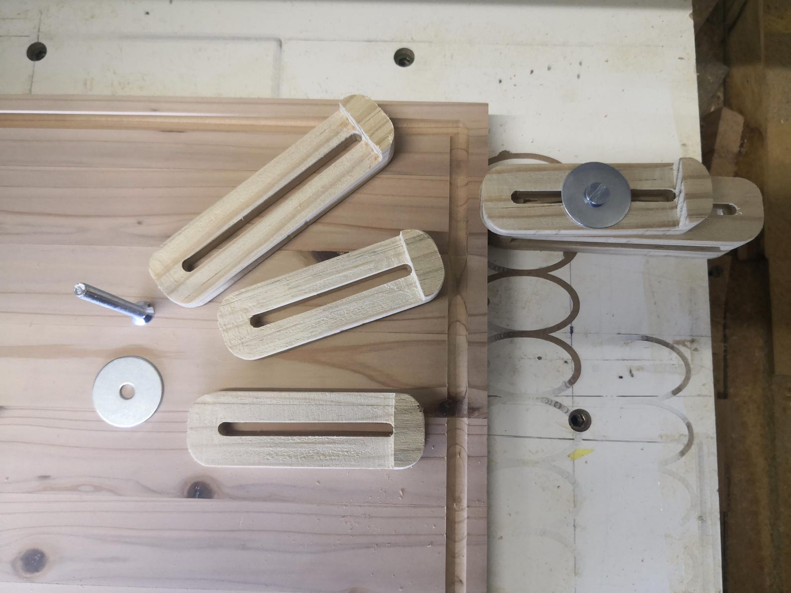 24 Clamps for CNC Router G-code Vector Files Clamp Hold Down CNC Router ...