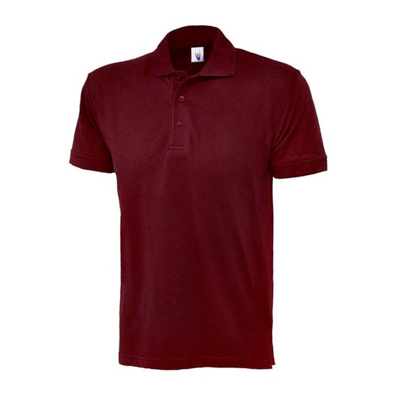 Various sizes & colours Clothing Gender-Neutral Adult Clothing Tops & Tees Polos Custom POLO Shirt Printed BOTH SIDES New Personalised Polo Style PolyCotton T-Shirt Printed in the United Kingdom 