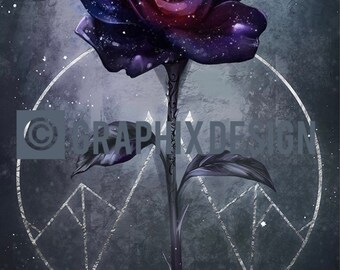 Diseño de sublimación PNG geométrico rosa púrpura