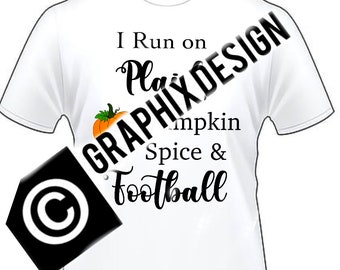 Corro con tela escocesa, especia de calabaza y fútbol PNG