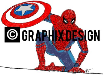 Arte digital: Spiderman PNG