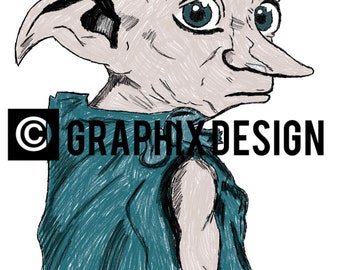 Dobby el elfo doméstico PNG