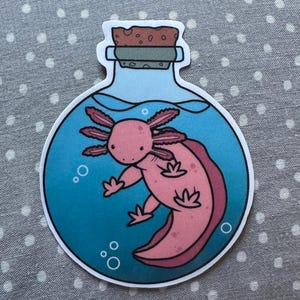 Axolotl in a Bottle