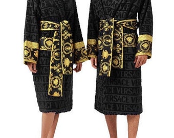 Plus size versace robe Clearance