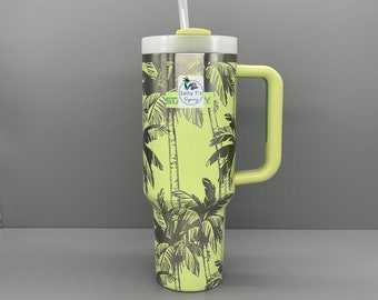 House Plant Custom Stanley Adventure Quencher 40 oz tumbler – Etch