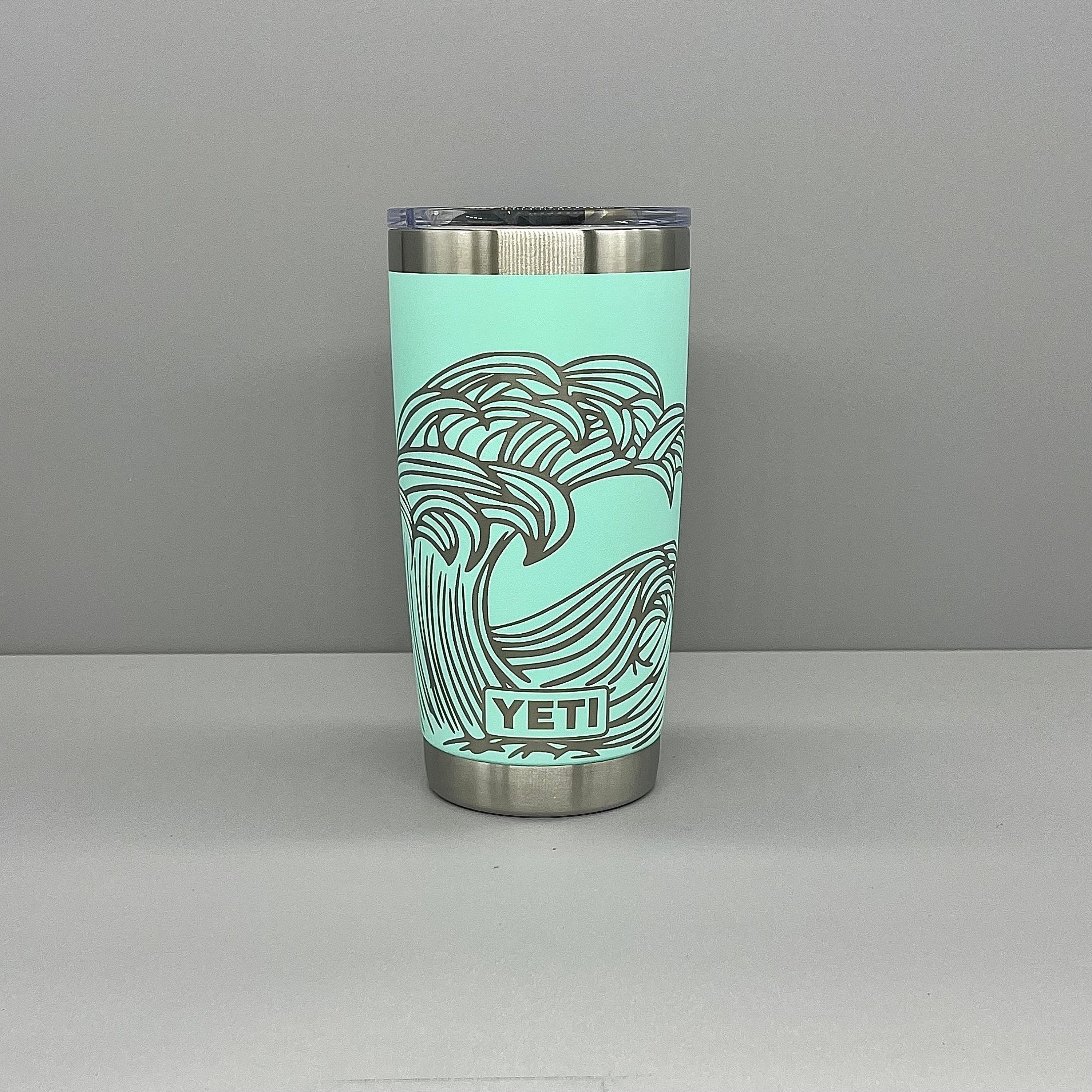 Yeti 20oz Waves Tumbler - Etsy