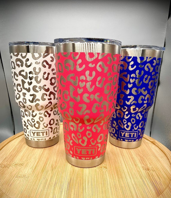 Cheetah Yeti 20oz Travel Mug