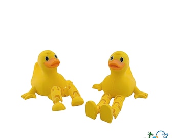 Articulated Ducks, 3D Printed Cruise Ducks, Hide and Find Game, Cruising Ducks, Cruise Gifts & Souvenirs, Ducks for Cruising