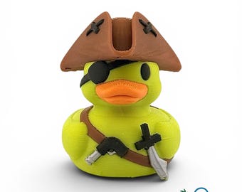 Pirate Ducks, 3D Printed Cruise Ducks, Hide and Find Game, Cruising Ducks, Cruise Gifts & Souvenirs, Ducks for Cruising