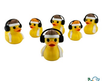 Gym Bro Ducks, 3D Printed Cruise Ducks, Hide and Find Game, Cruising Ducks, Cruise Gifts & Souvenirs, Ducks for Cruising