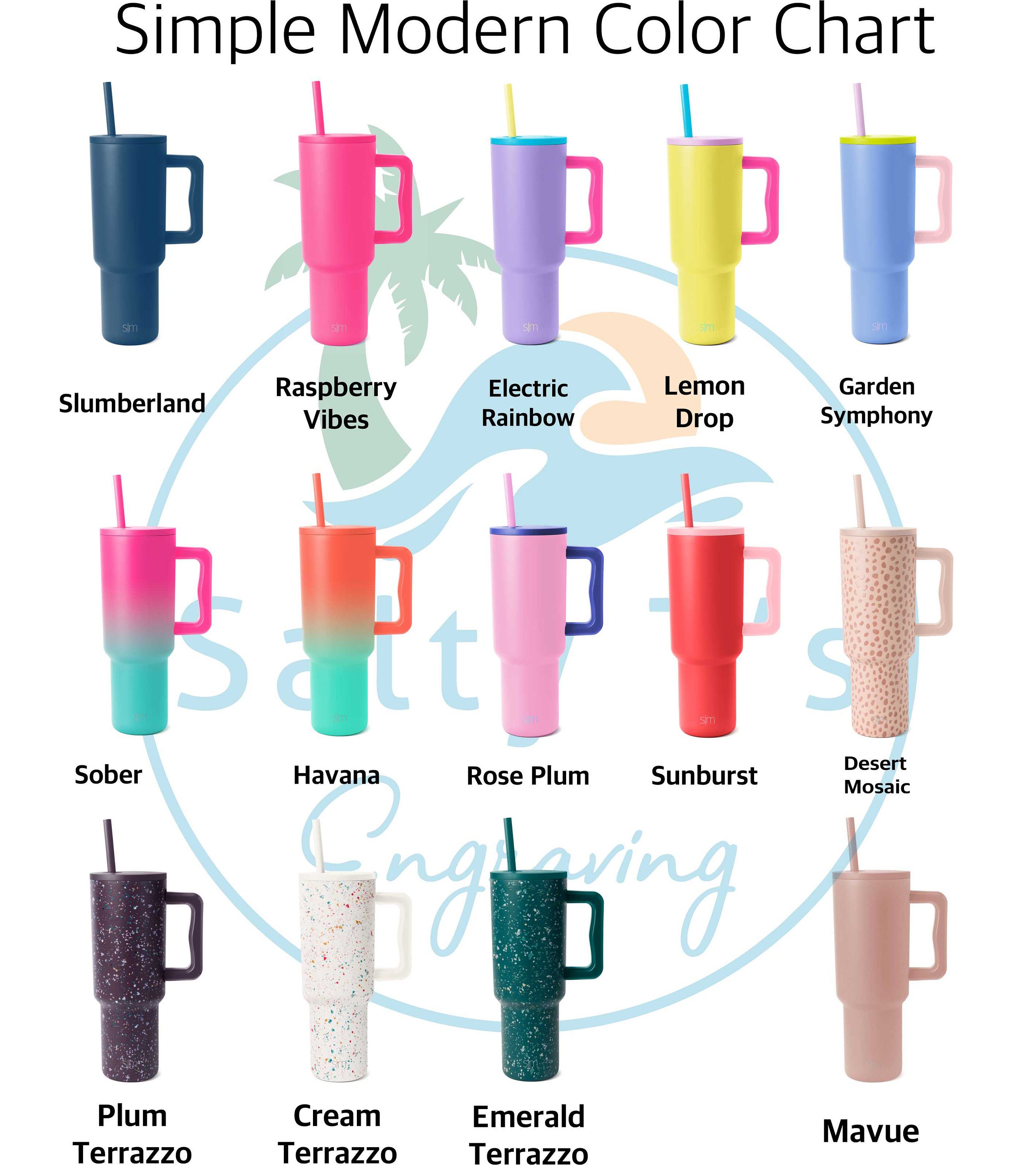 Vaso Térmico Simple Modern Trek 40oz Color Crema - Mantiene Frío 24+ Horas