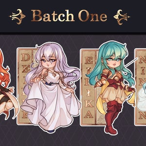 Fire Emblem Princess Stickers Batch 1