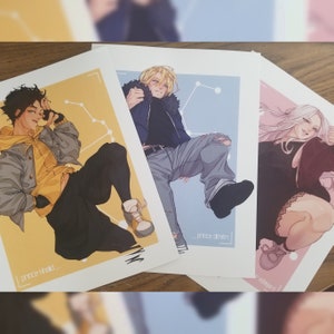 Streetwear Lords Prints | Fire Emblem Three Houses Claude Edelgard Dimitri