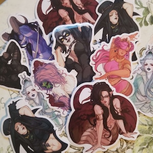 Shin Megami Tensei Stickers Wave 3 | SMT Persona Monster Girl