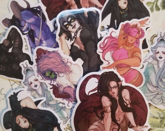 Shin Megami Tensei Stickers Wave 3 | SMT Persona Monster Girl