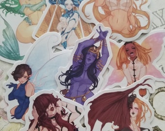Shin Megami Tensei Stickers Wave 2 | SMT Persona Monster Girl