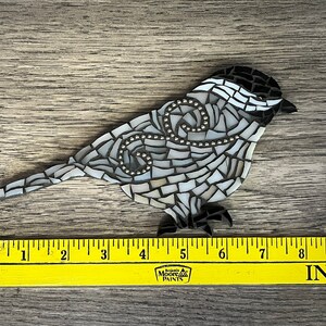 Chickadee DIY Stained Glass Mosaic Kit image 5