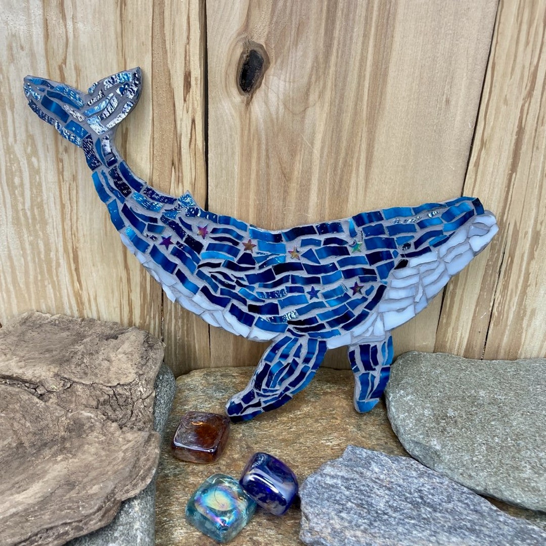 Snowflake Ornament Glass Mosaic Kit DIY 