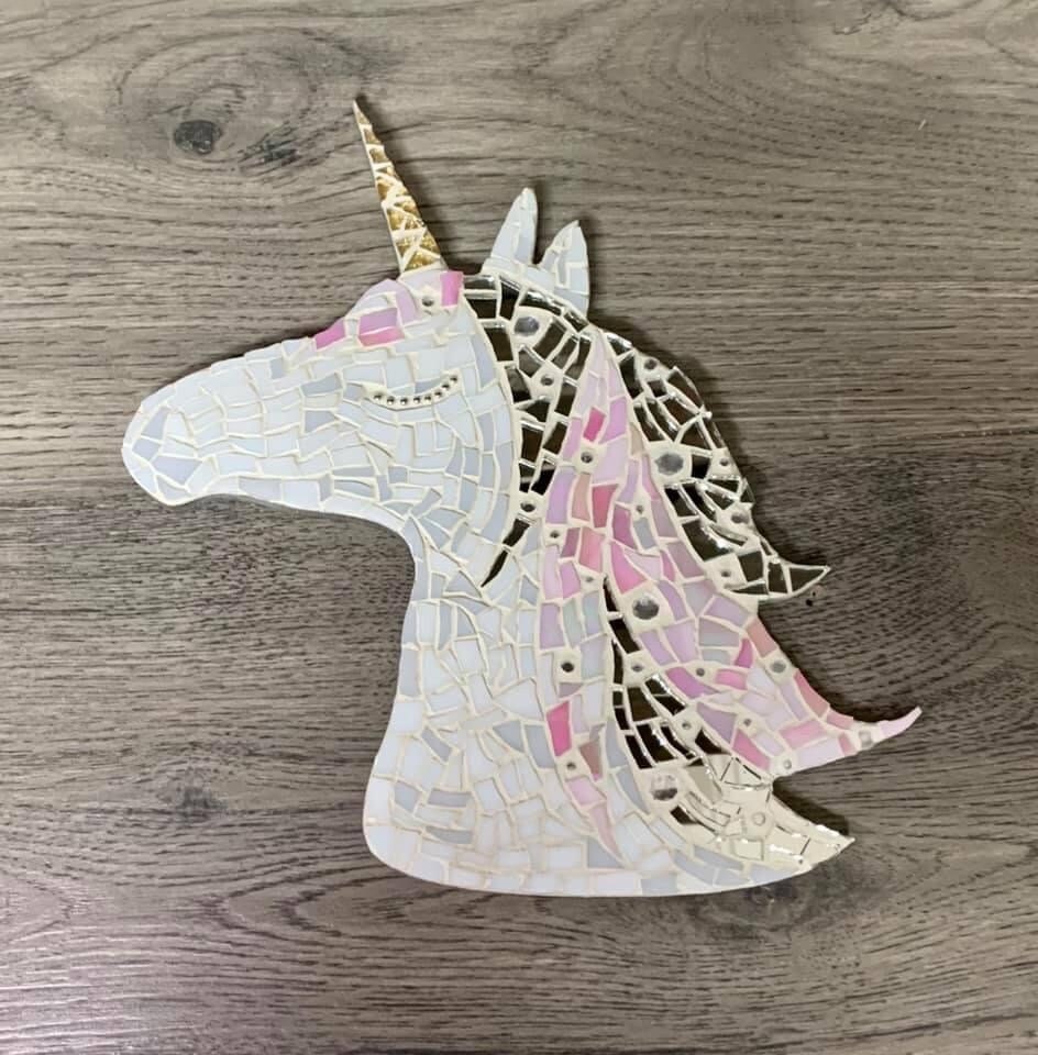 Unicorn Mosaic Kit Etsy