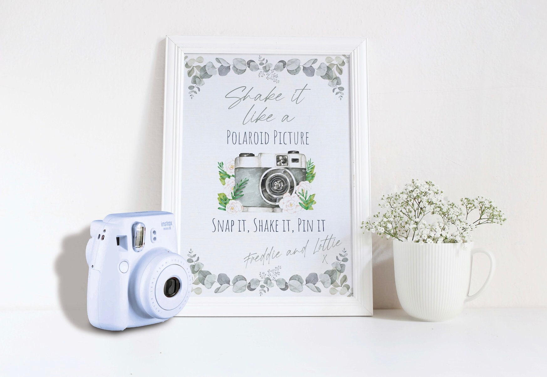 Polaroid Guestbook Sign Marketplace Wedding Signs by undefined