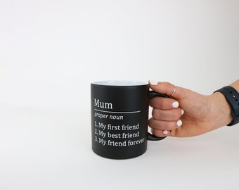 Personalised Dictionary Definition Style Mug - Matte finish - Perfect for Mothers/Fathers Day, Teachers, Loved Ones.  Birthdays, Christmas.