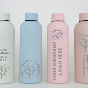 Insulated Water Bottles Customised With Your Company Logo - Laser Engraved! Corporate gifting!