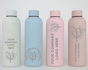 Insulated Water Bottles Customised With Your Company Logo - Laser Engraved! Corporate gifting!