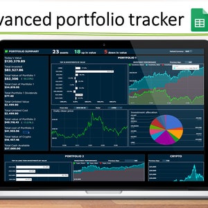 Stock Portfolio Tracking -  Google Sheets