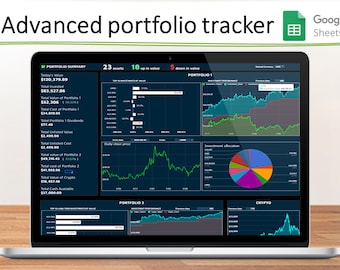 Stock Portfolio Tracking -  Google Sheets