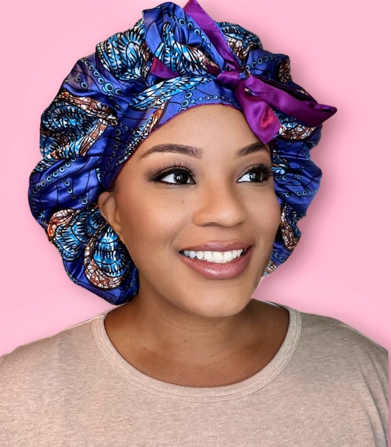 Large satin bonnets hot sale