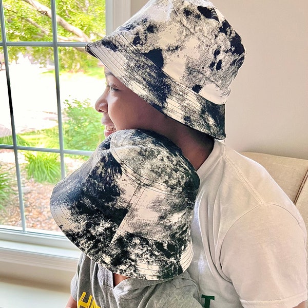 Adult and Child Matching Bucket Hat | Tie Dye Bucket Hat | Toddler Hat | Adult Hat | Sun Protector | Unisex Hat | Kid Hat