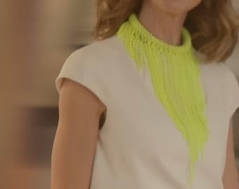 Collar de cuentas, Neón, Collar de neón, Collar Trinny