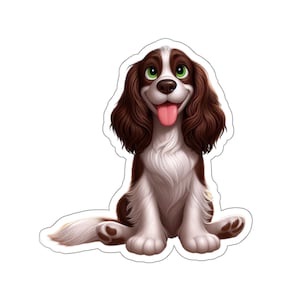English Springer Spaniel Dog Sticker