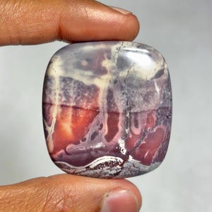 100% natuurlijke porseleinen jaspis cabochon, porseleinen jaspis edelsteen voor het maken van sieraden, 102 kt, 39 x 26 x 5 mm,