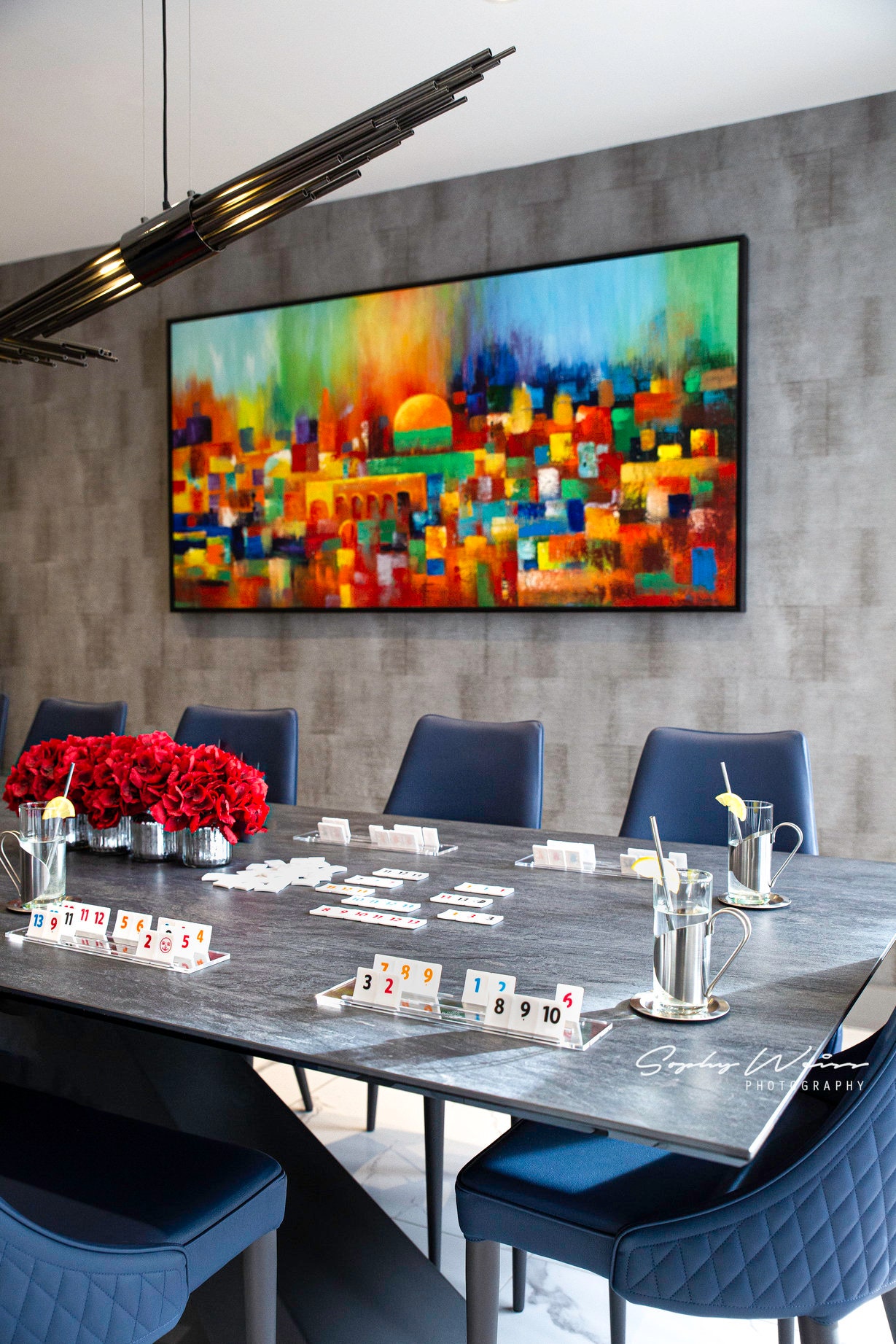 Rummikub Set Acrylic Rummikub Luxury Acrylic Board Game Etsy