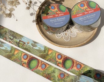 The Hobbit Washi Tape - The Shire | Masking Tape, Decorative Tape, Scrapbook Supplies, Stationary supplies